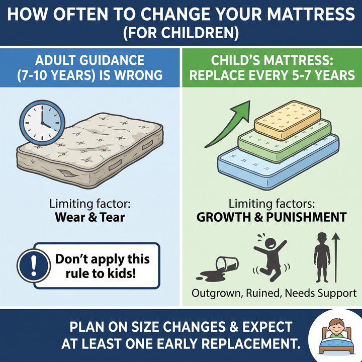 How Often Should You Change a Child's Mattress?