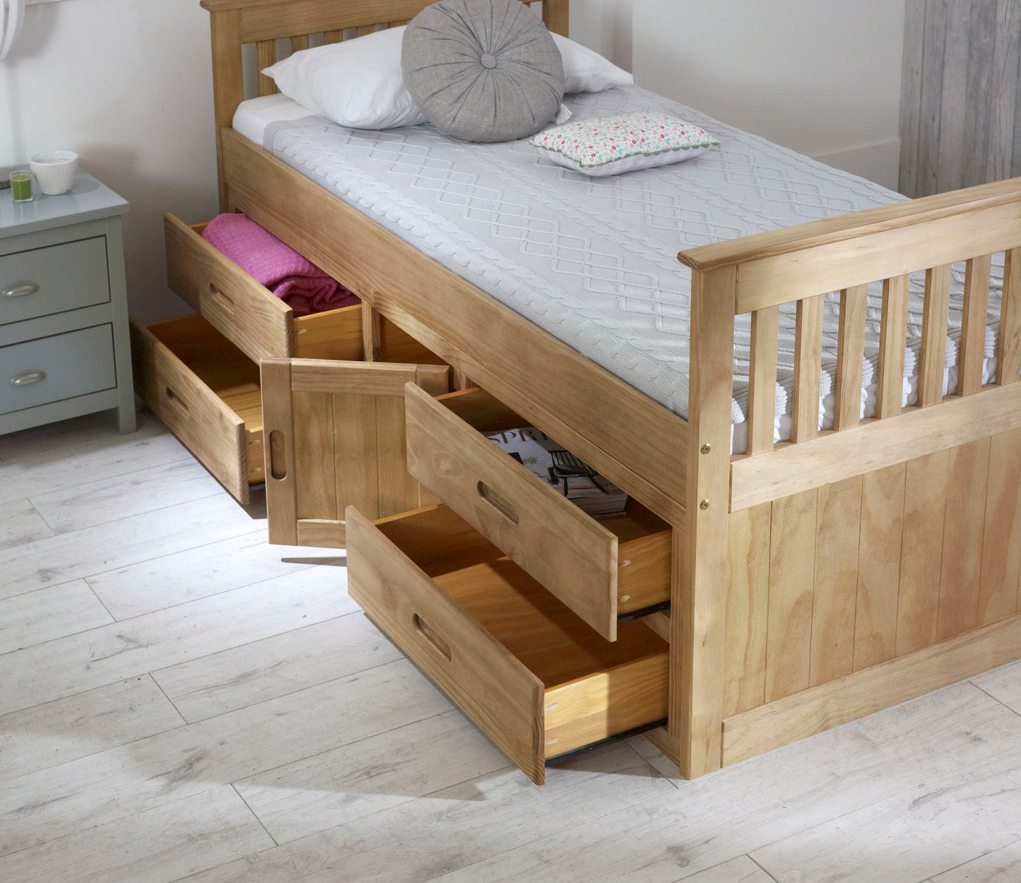 Rowan Storage Cabin Bed