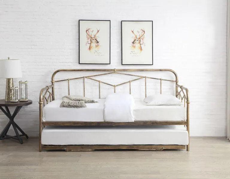 Axton Day Bed - Black or Antique Bronze