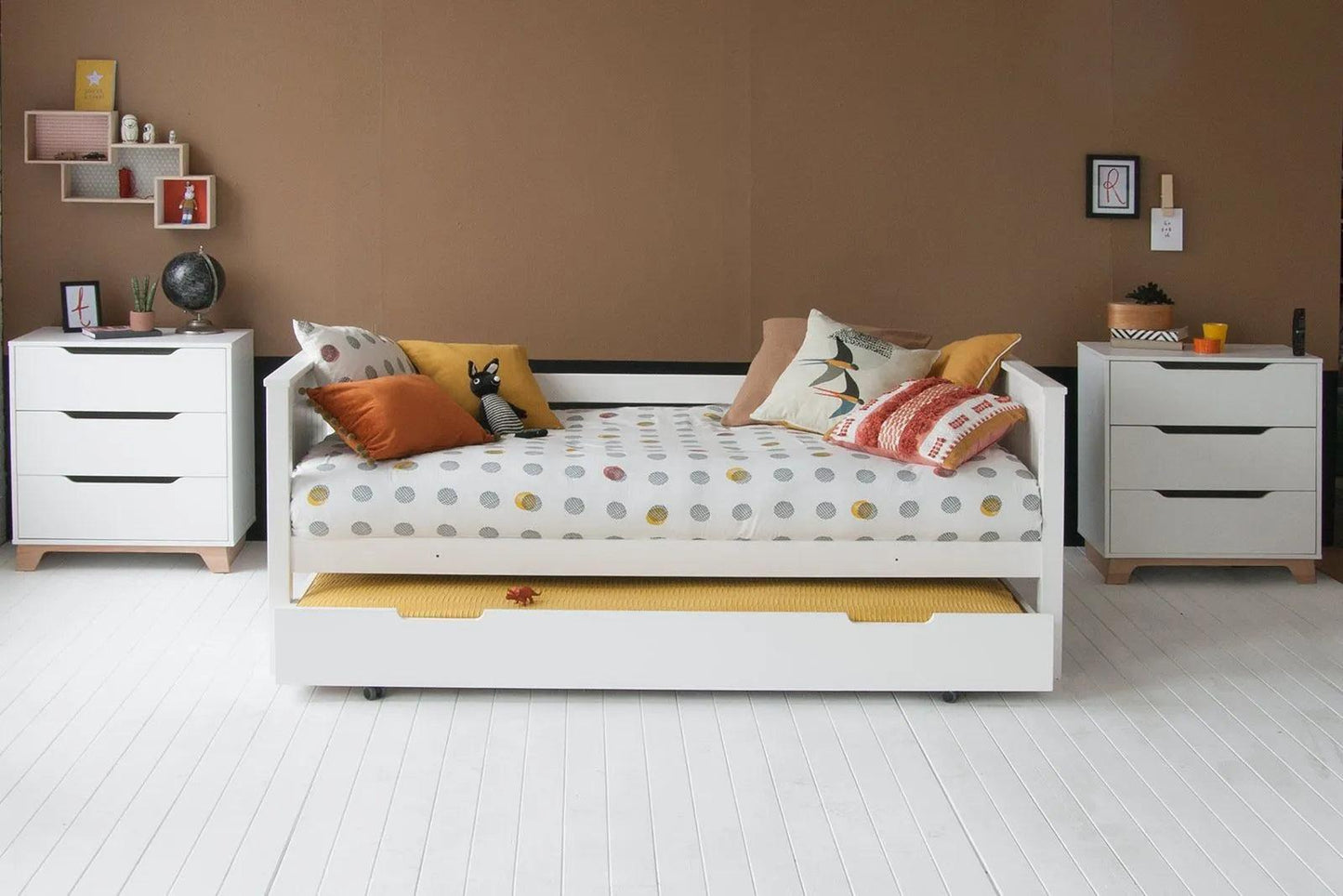 Classic Beech Detachable Bunk Beds with optional Trundle