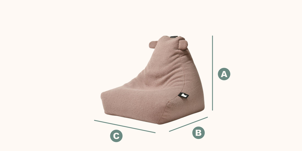 Mini Teddy B-Bag dimensions