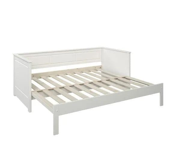 Erika White Guest Bed with Trundle
