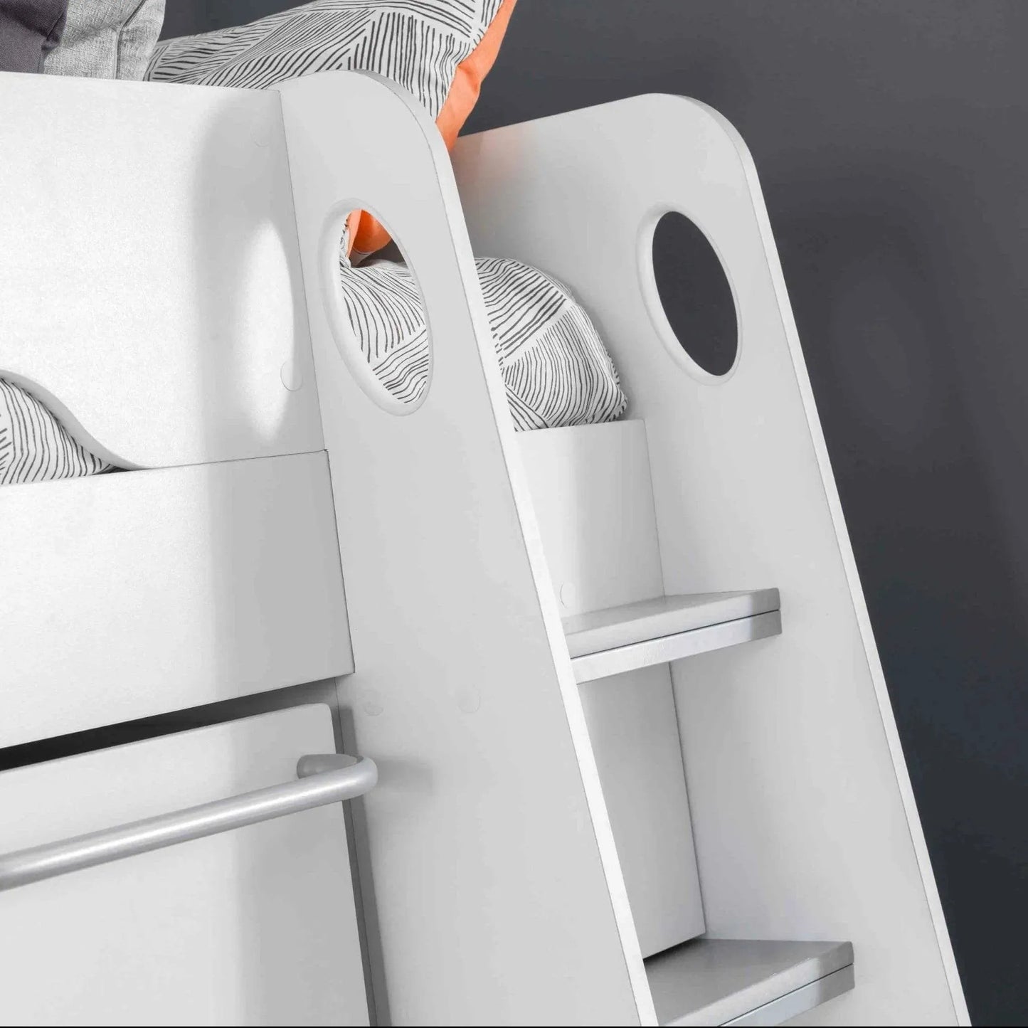 Explorer White Loft Bed