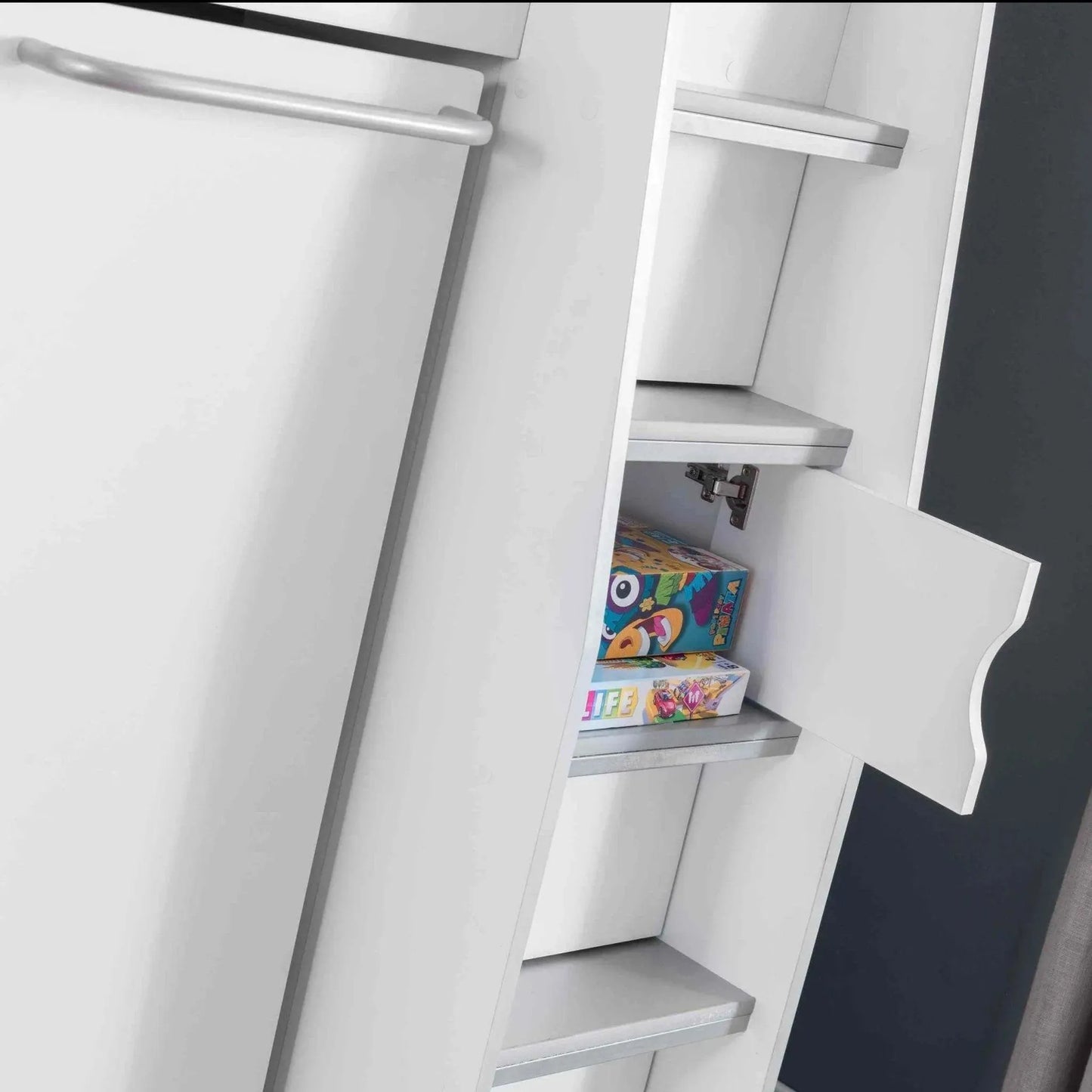 Explorer White Loft Bed