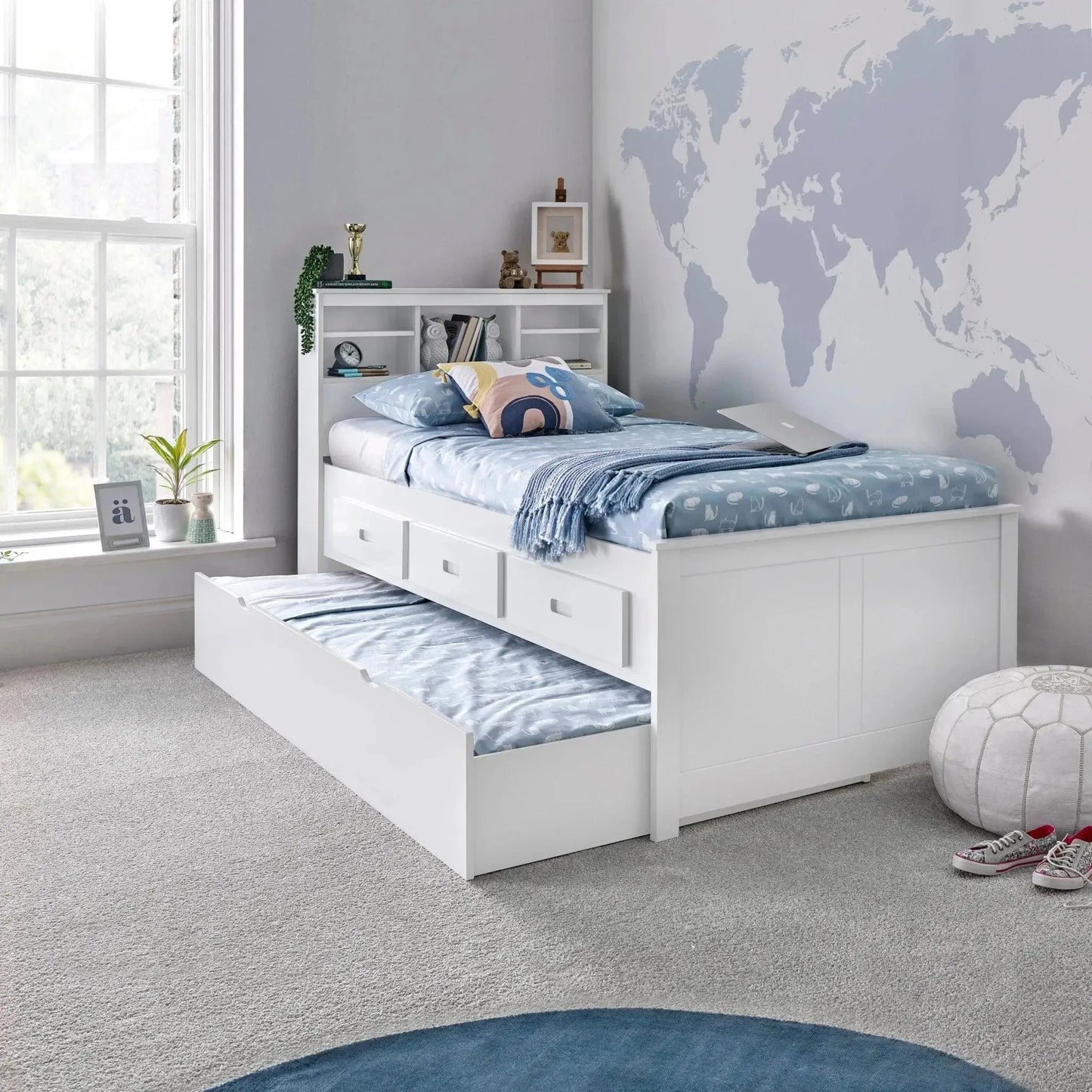 Florence Guest Bed + 2 x Pocket Sprung Mattresses Bundle