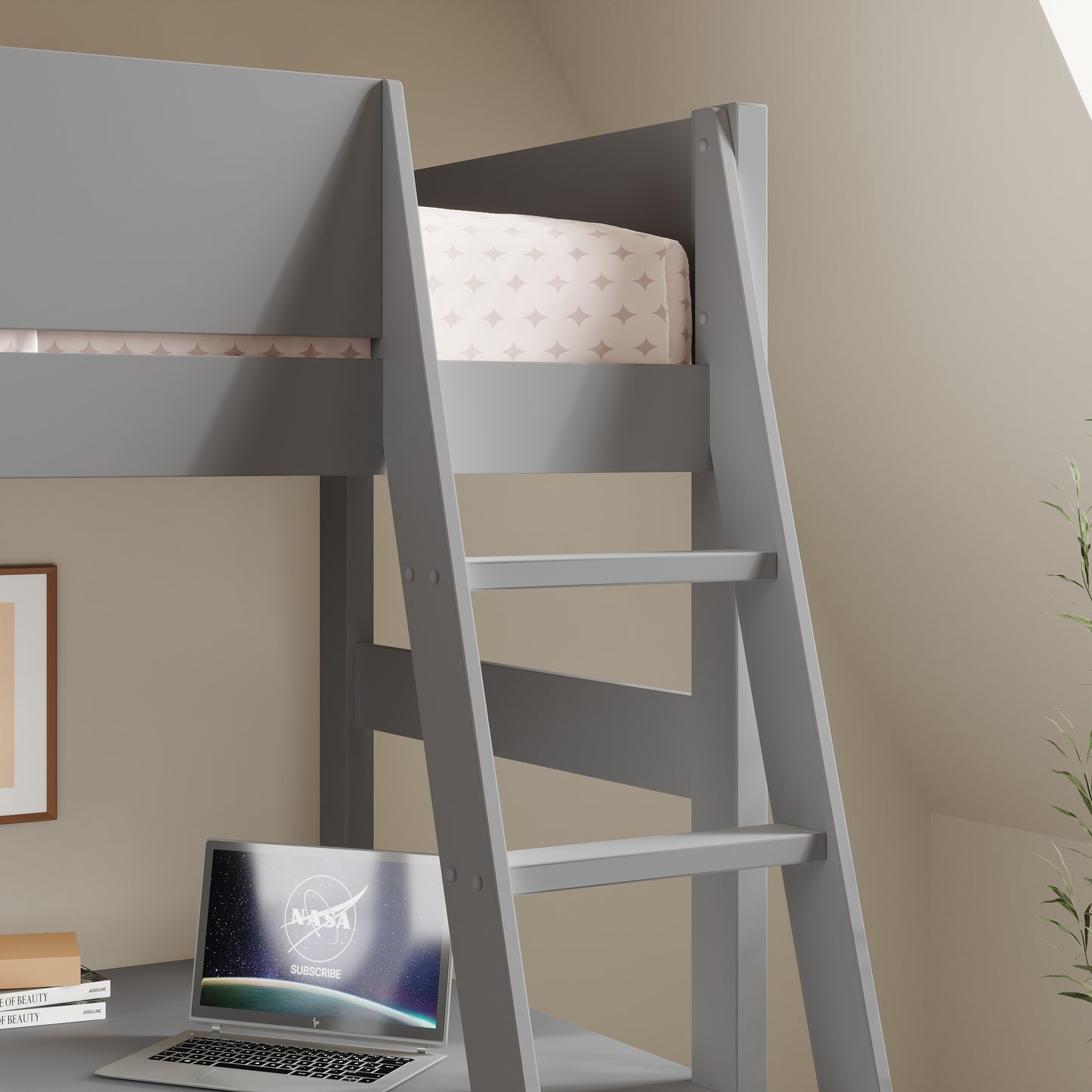 Oxford Highsleeper with Desk & Sofabed