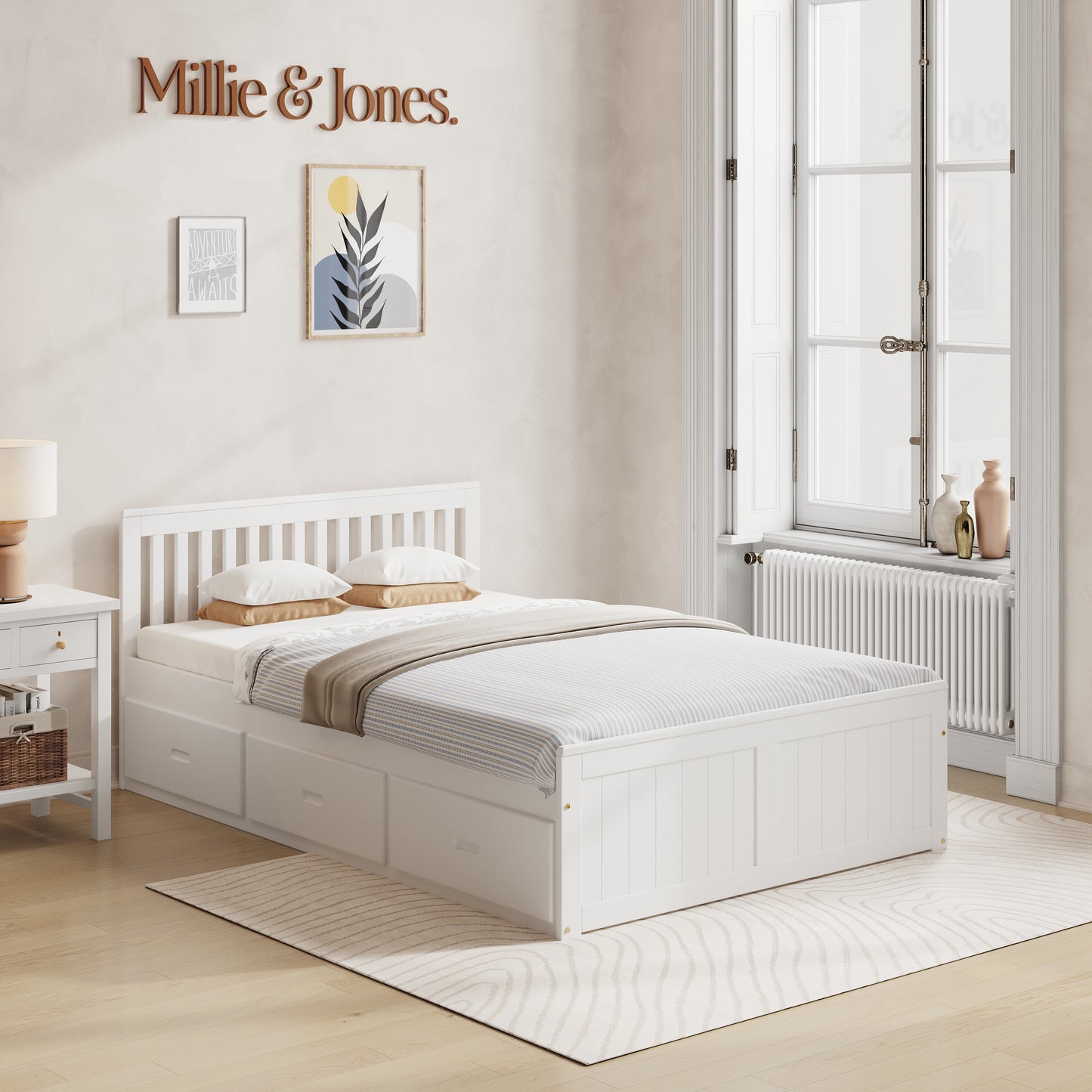 Elwood Small Double Storage Bed