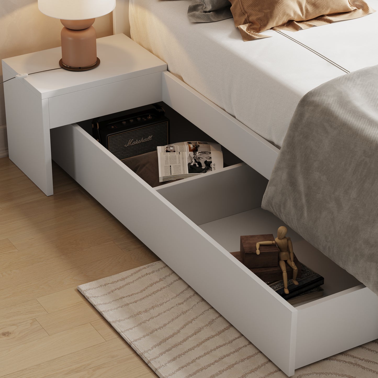 Tokyo Storage Bed - Double or King Size