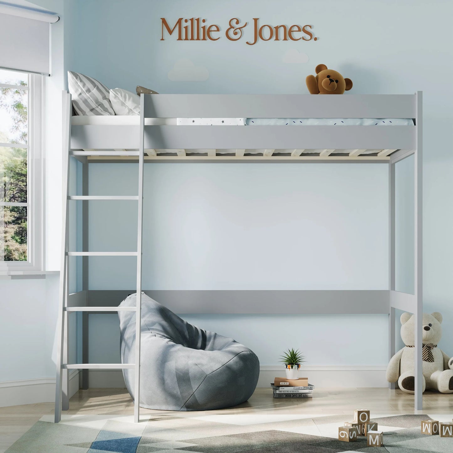 Titan Solid Wood Highsleeper Frame