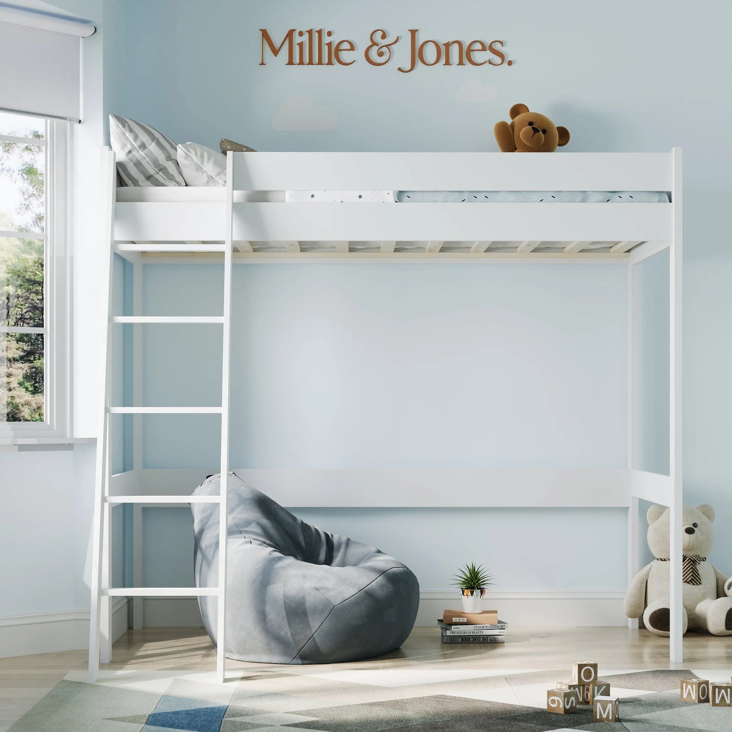 Titan Solid Wood Highsleeper Frame