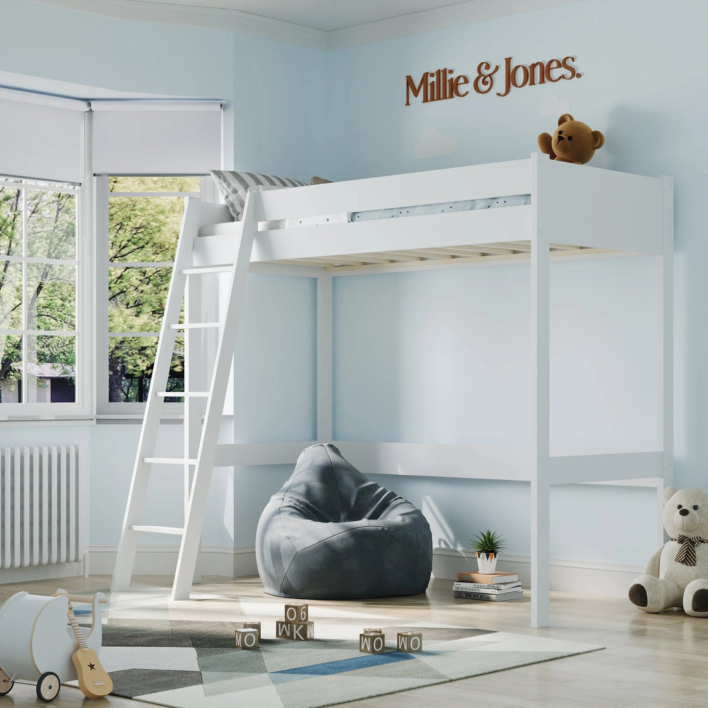 Titan Solid Wood Highsleeper Frame
