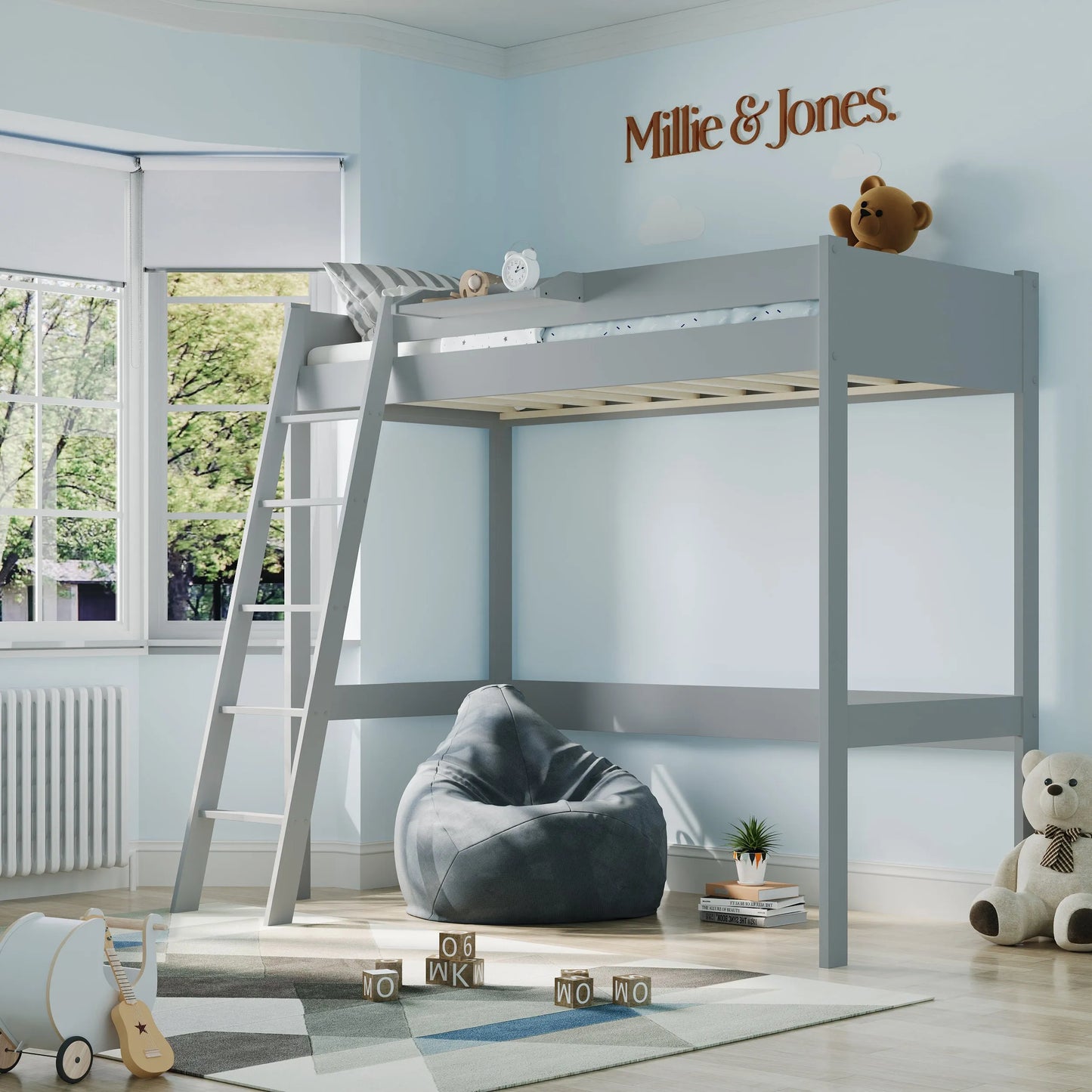 Titan Solid Wood Highsleeper Frame