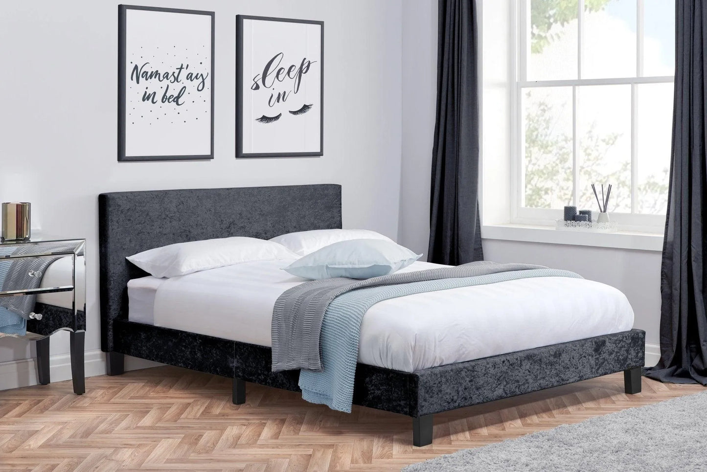 Monroe Fabric Bed