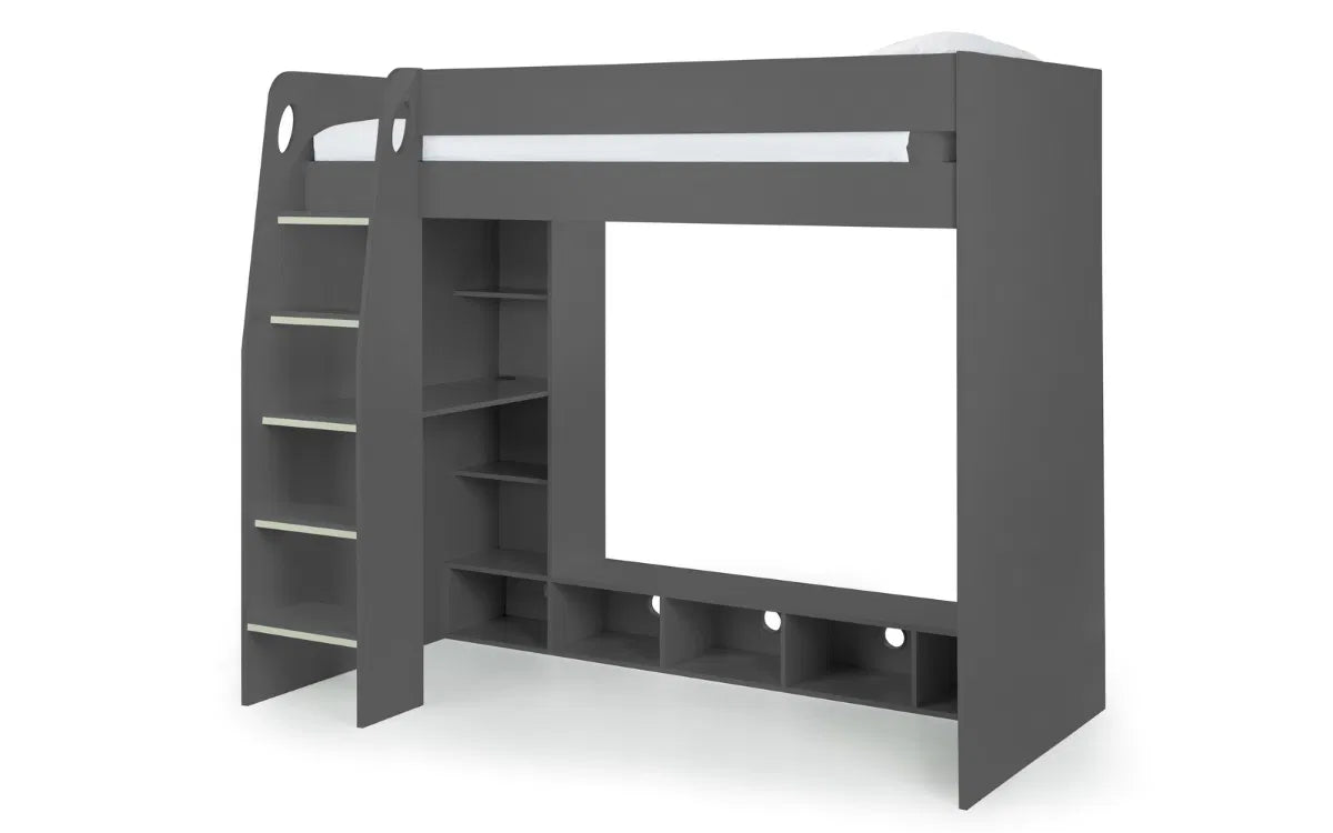 Interstellar Gaming Bed with Desk