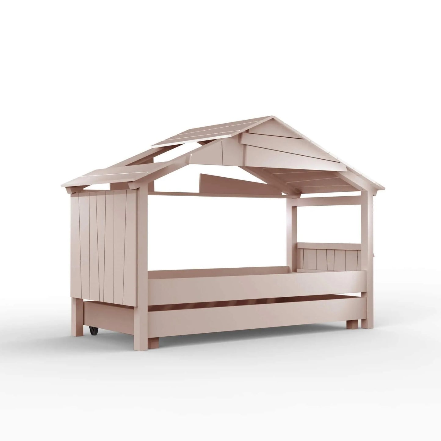 Star Treehouse Bed with Trundle Pull Out