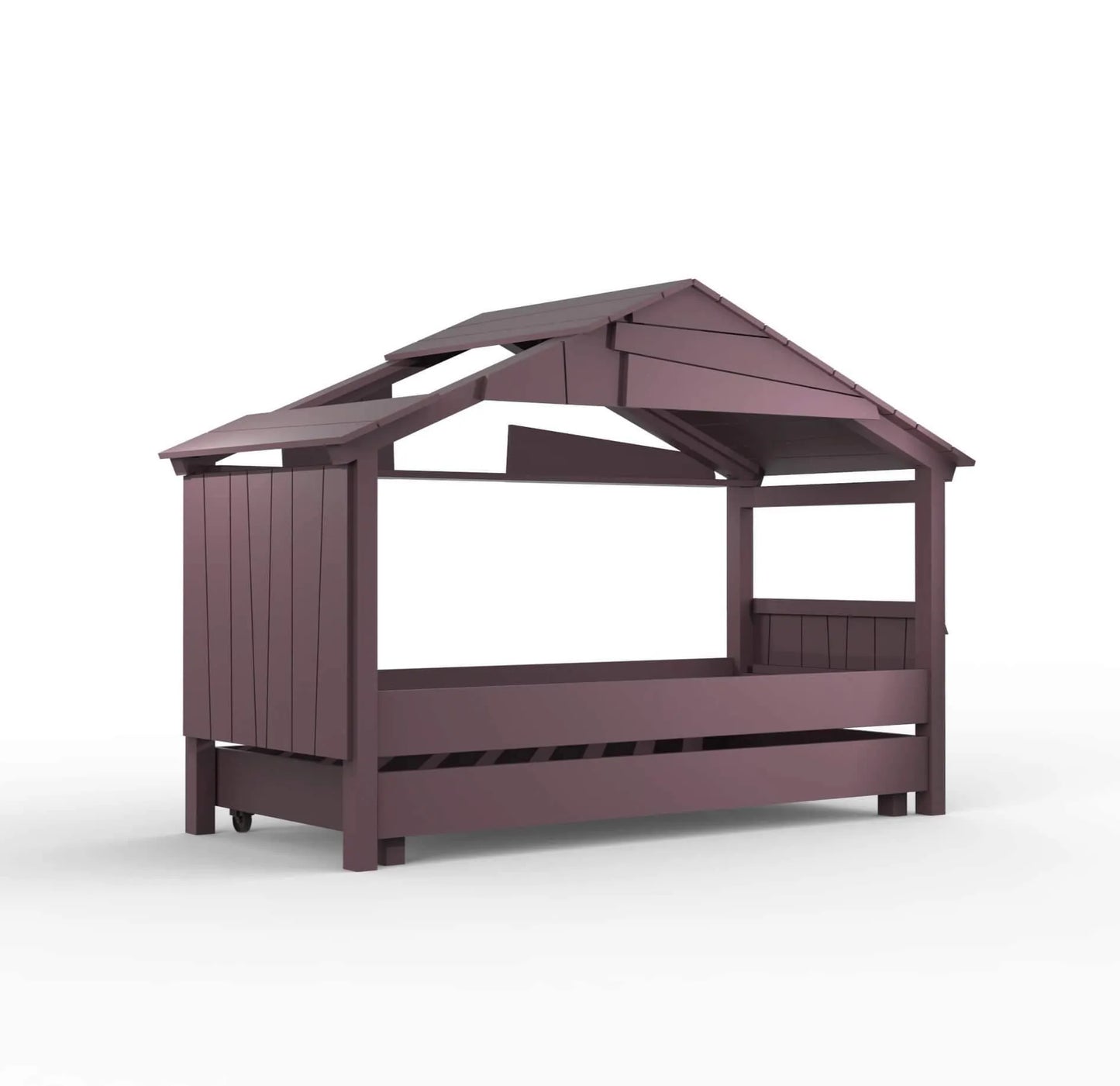 Star Treehouse Bed with Trundle Pull Out