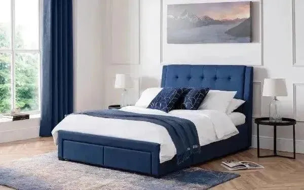 Windsor Blue Storage Bed