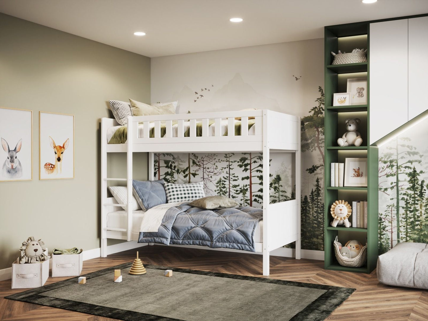 Callum Bunk Bed with Optional Trundle