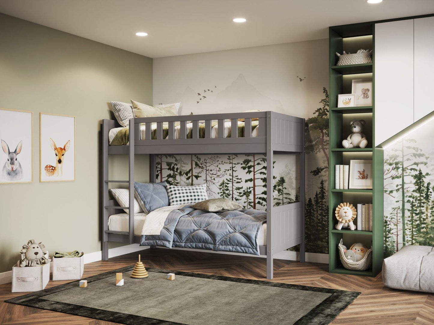 Callum Bunk Bed with Optional Trundle