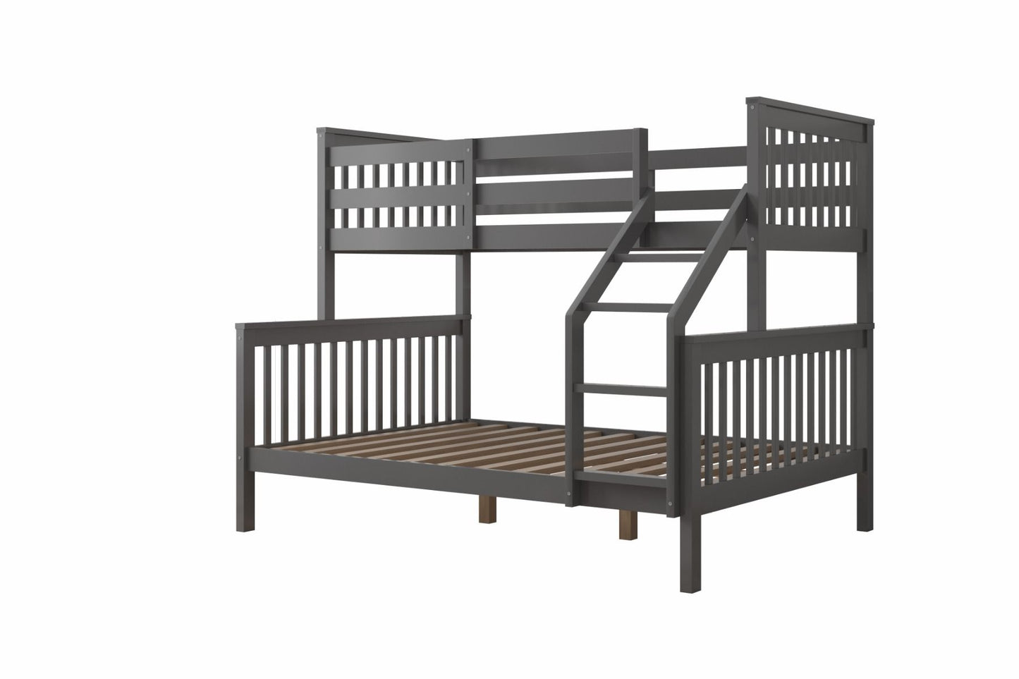 Wooden Zoom Grey Triple Bunk Bed
