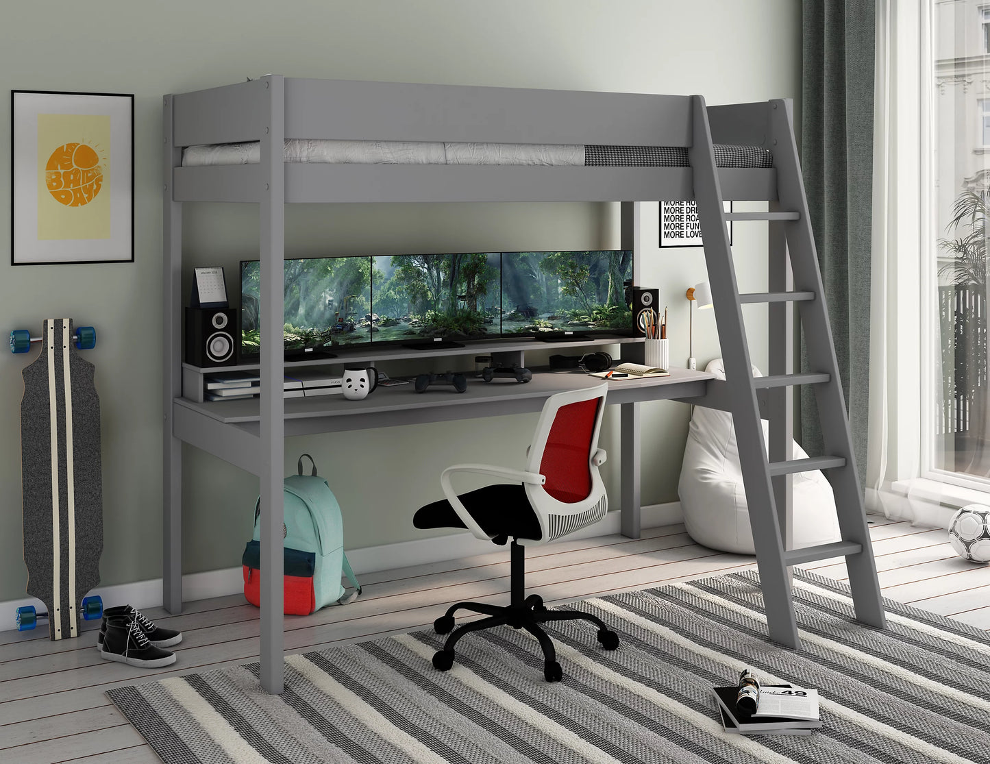 Estella High with Gaming Desk