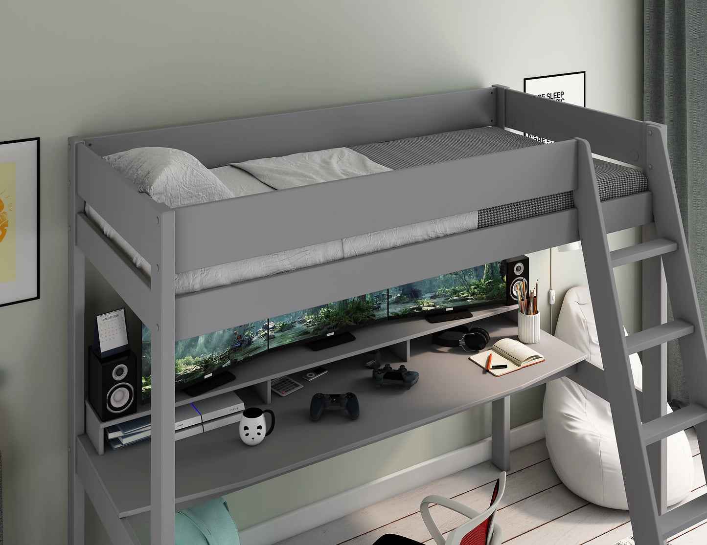 Estella High with Gaming Desk