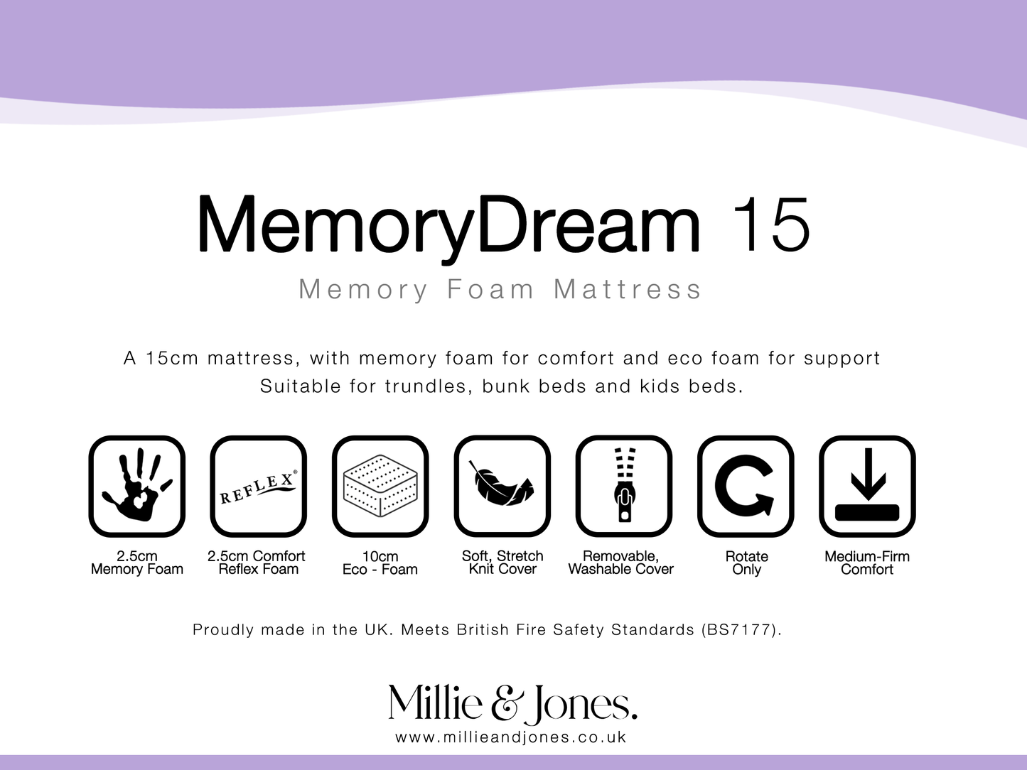 MemoryDream 15 Mattress