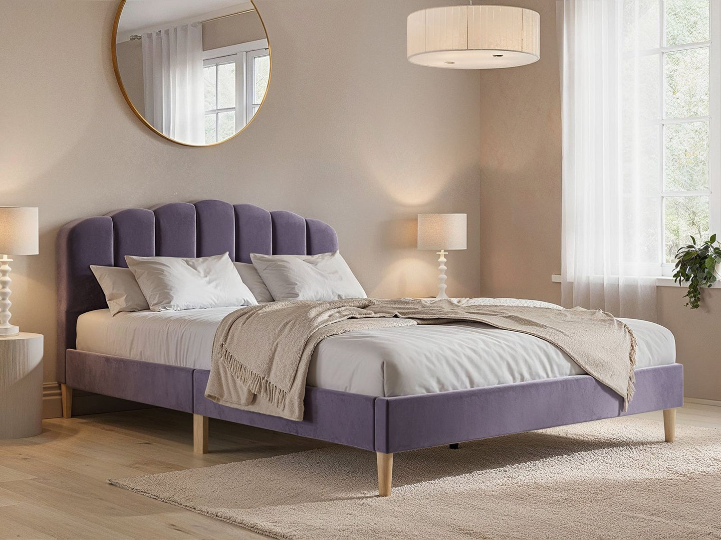 Valencia Velvet Single or Double Bed
