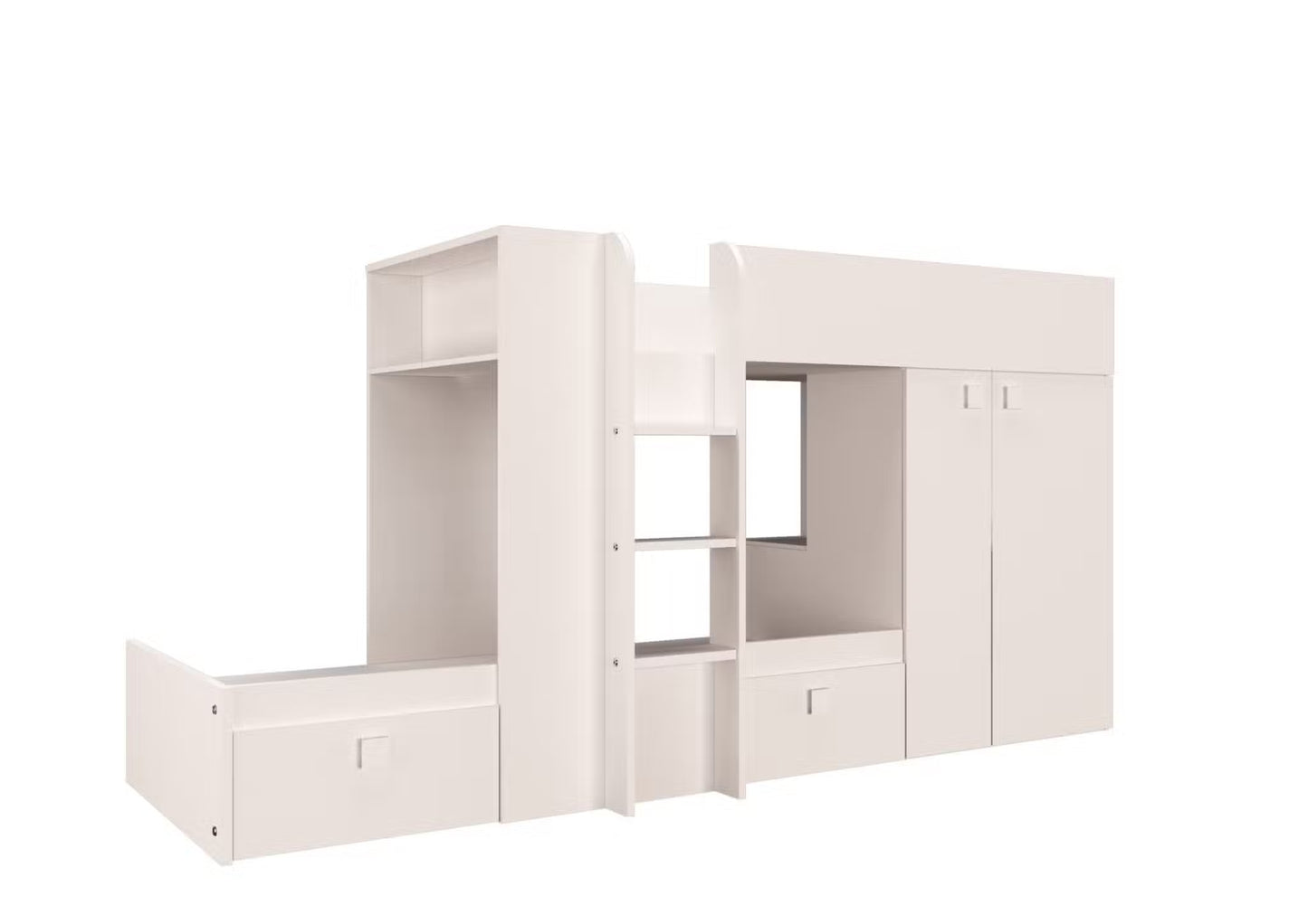Barca Bunk Beds with Storage & Wardrobe