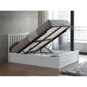 Malmo White Ottoman Bed - Hover