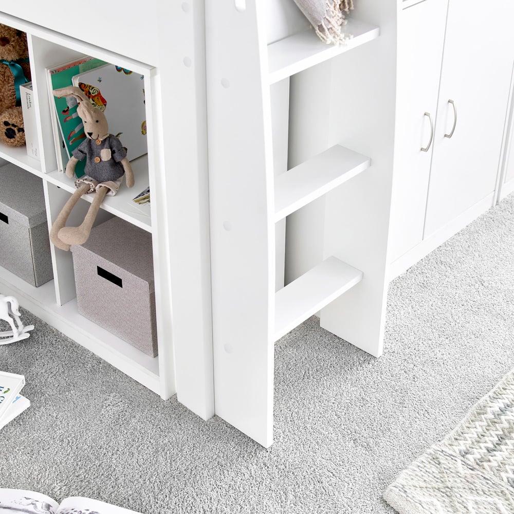 Lacy White Mid Sleeper - Millie & Jones