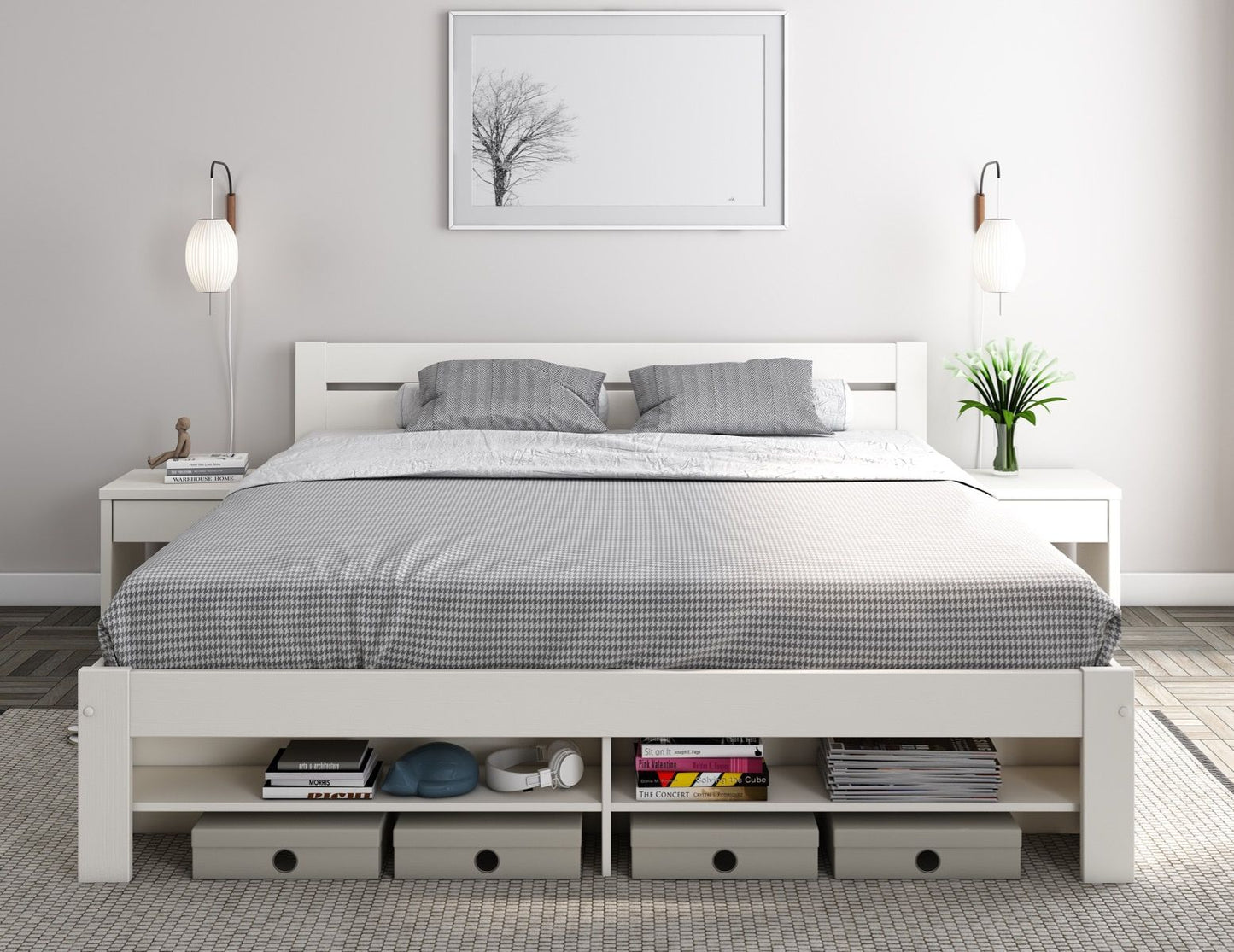 Estrella Double Storage Bed