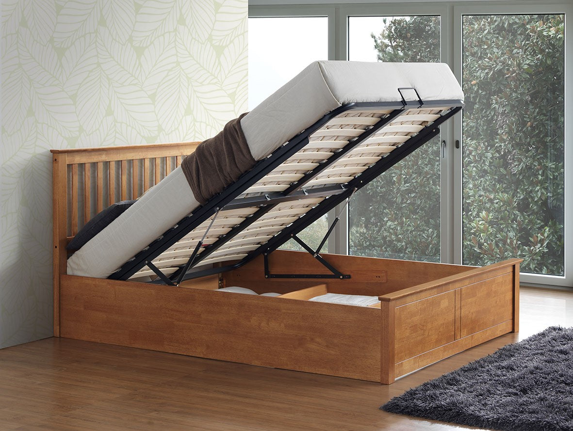 Solis Ottoman Double Bed - Hover