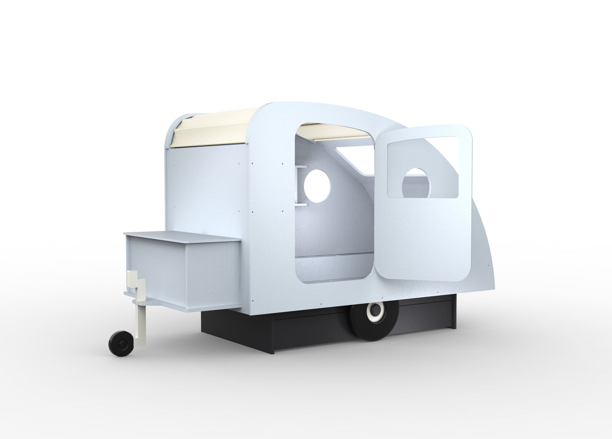 Mathy by Bols Caravan Bed with Storage in Powder Blue (Caravan only)