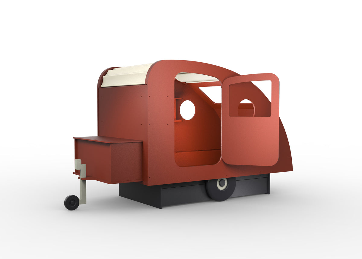 Mathy by Bols Caravan Bed with Storage in Marsala (Caravan only)