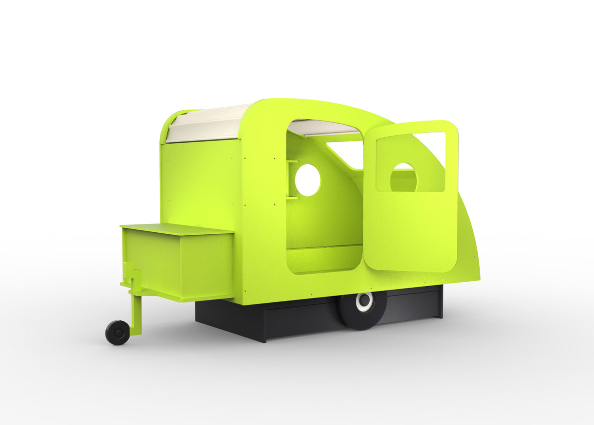 Mathy by Bols Caravan Bed with Storage in Apple Green (Caravan only)