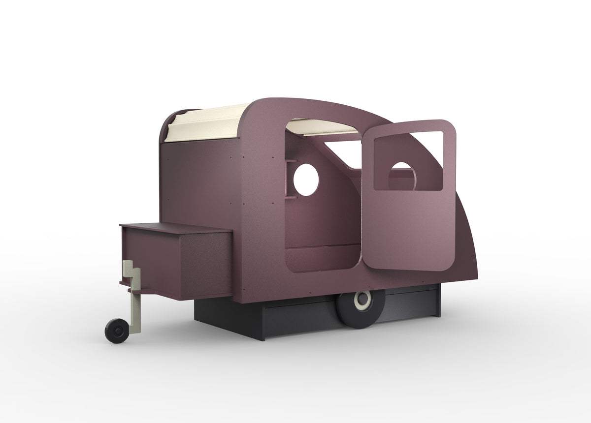 Mathy by Bols Caravan Bed with Storage in Cuberdon Purple (Caravan only)