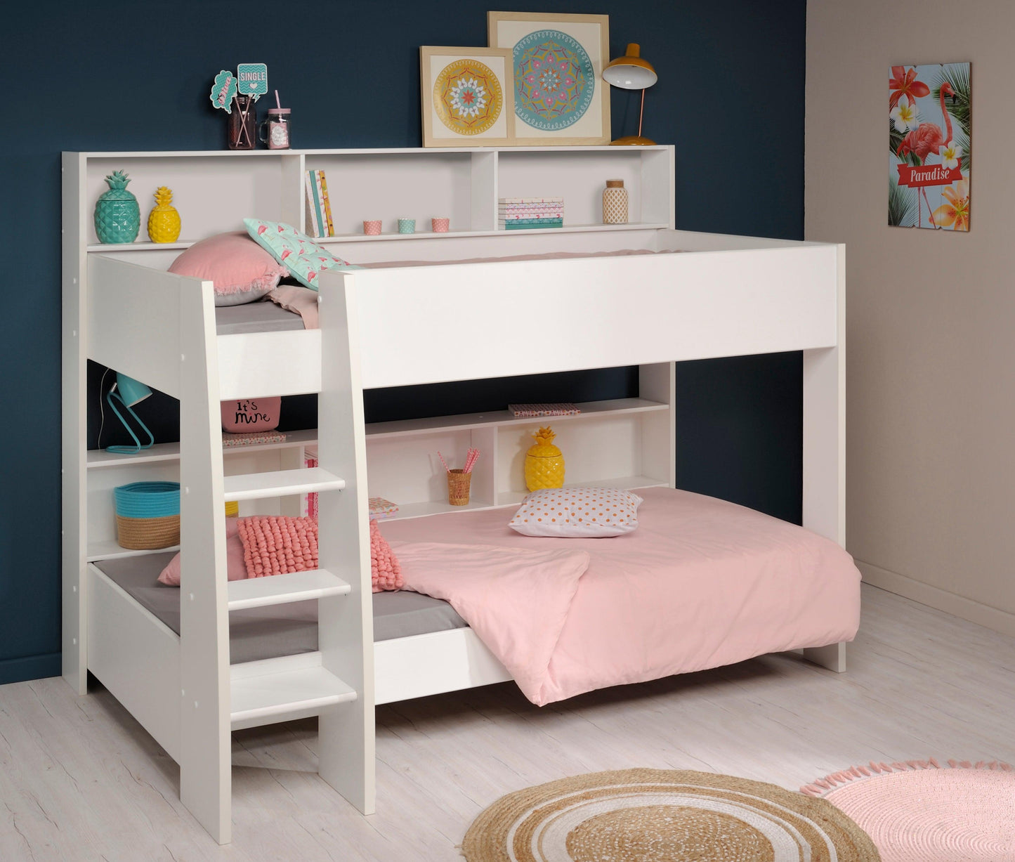 The Tam Tam Bunk Bed - Optional Drawers Underneath - Millie & Jones