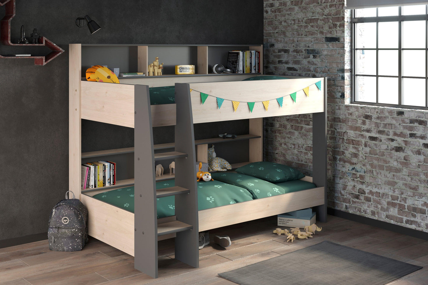 The Tam Tam Bunk Bed - Optional Drawers Underneath - Millie & Jones