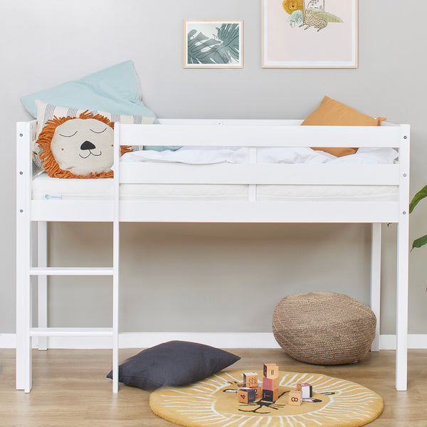 HoppeKids Shorty Midsleeper in White or Natural