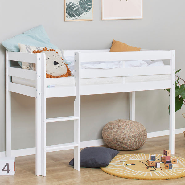 HoppeKids Shorty Midsleeper in White or Natural