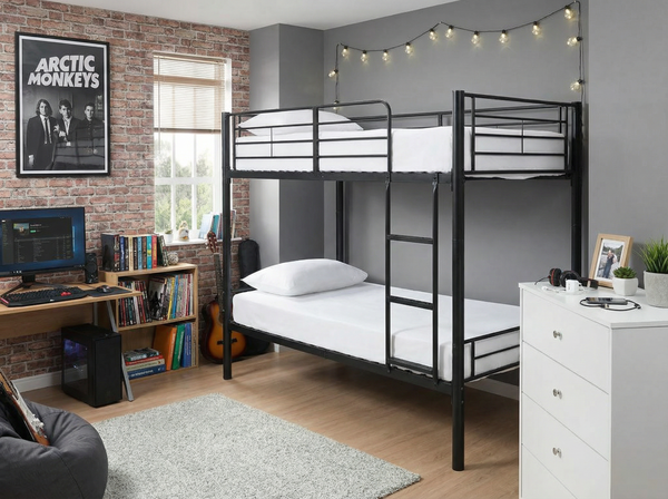 Alfie Metal Detachable Bunk Bed