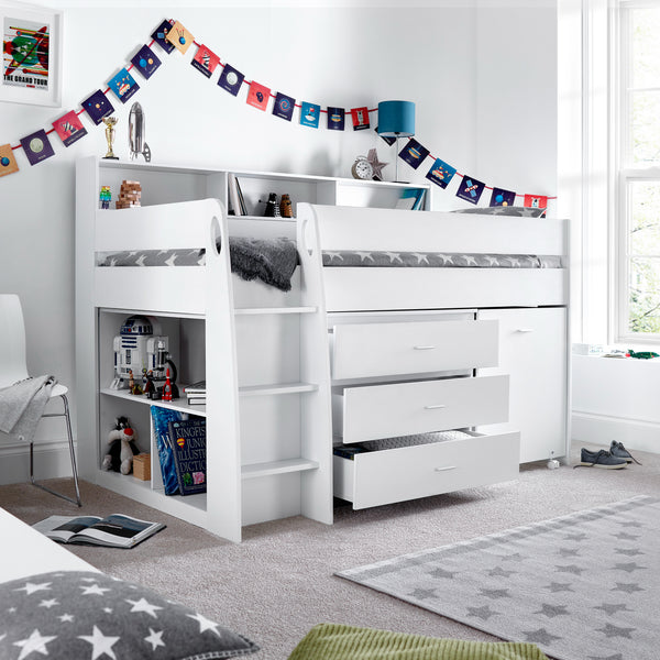 Pippa Storage Midsleeper Bed