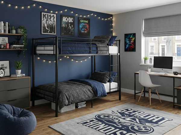 Alfie Metal Detachable Bunk Bed