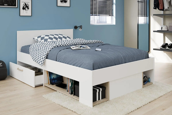 Achille Small Double Storage Bed