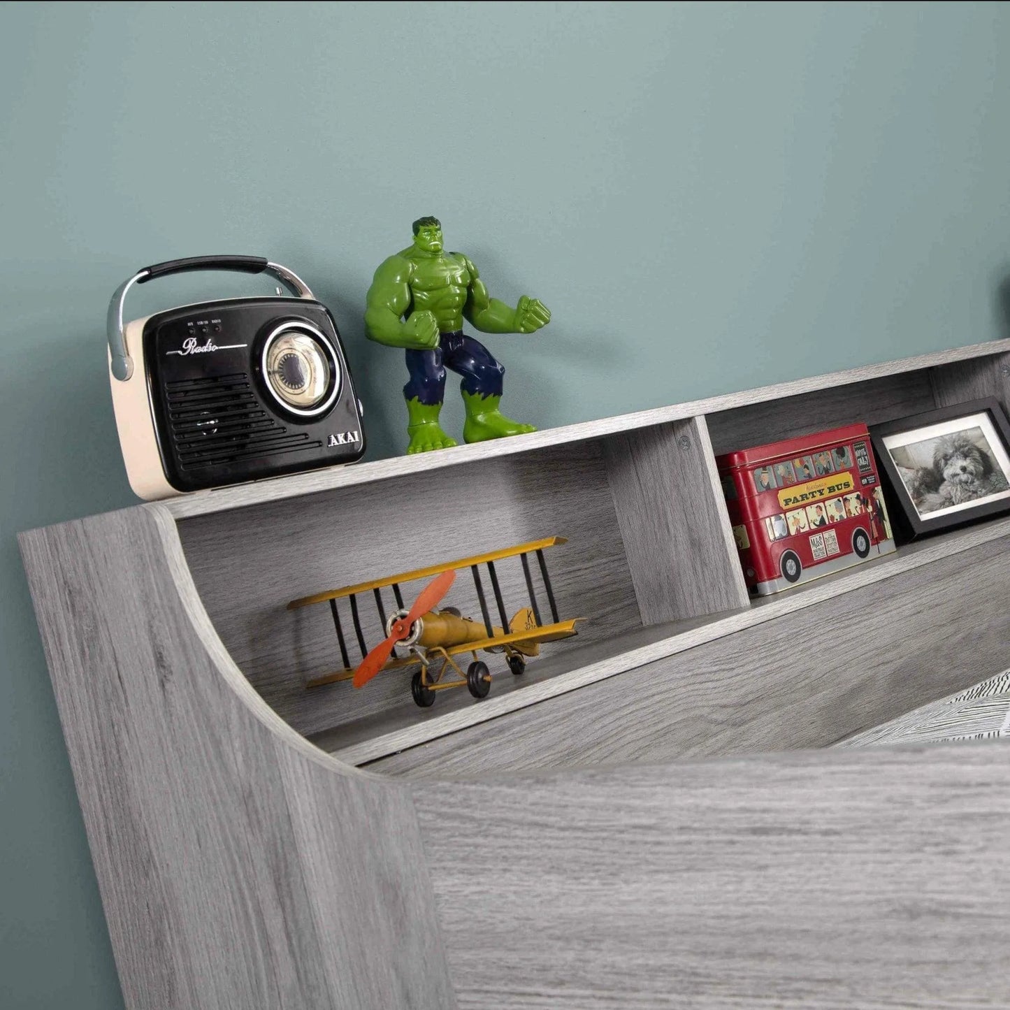 Acorn Grey Oak Mid Sleeper