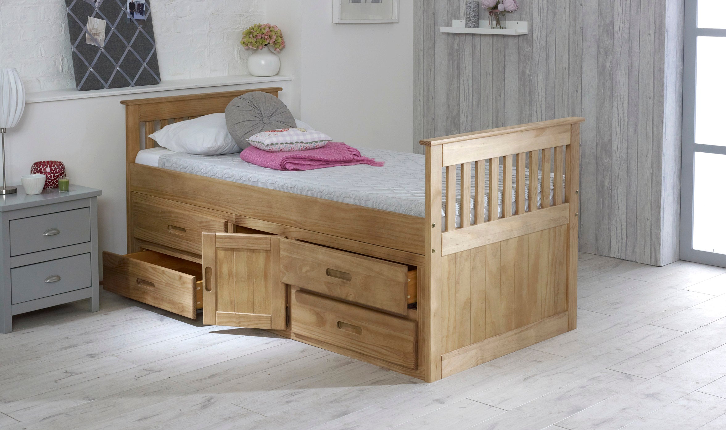 Rowan Storage Cabin Bed