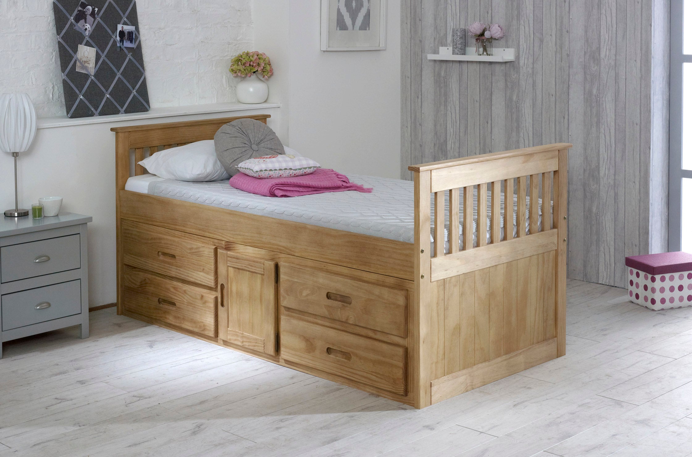 Rowan Storage Cabin Bed - Hover
