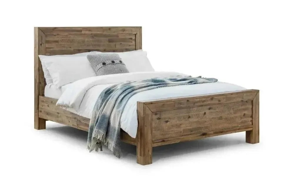 Ashford Solid Acacia Double Bed - Hover
