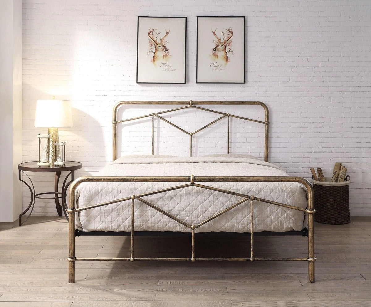 Axton Double Metal Bed